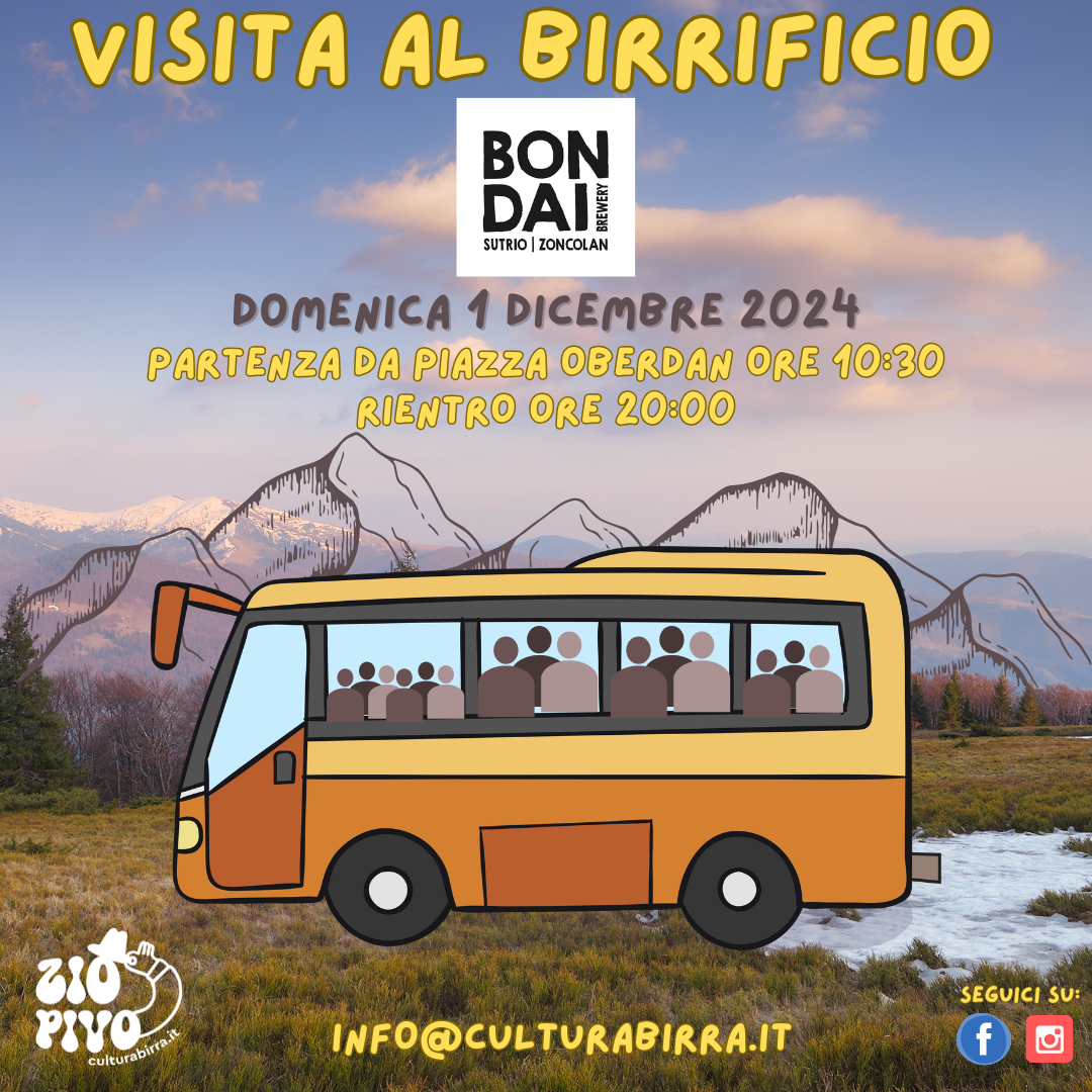 Visita al birrificio Bondai